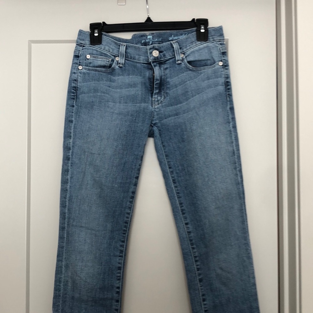7 for all mankind Straight Leg Jeans